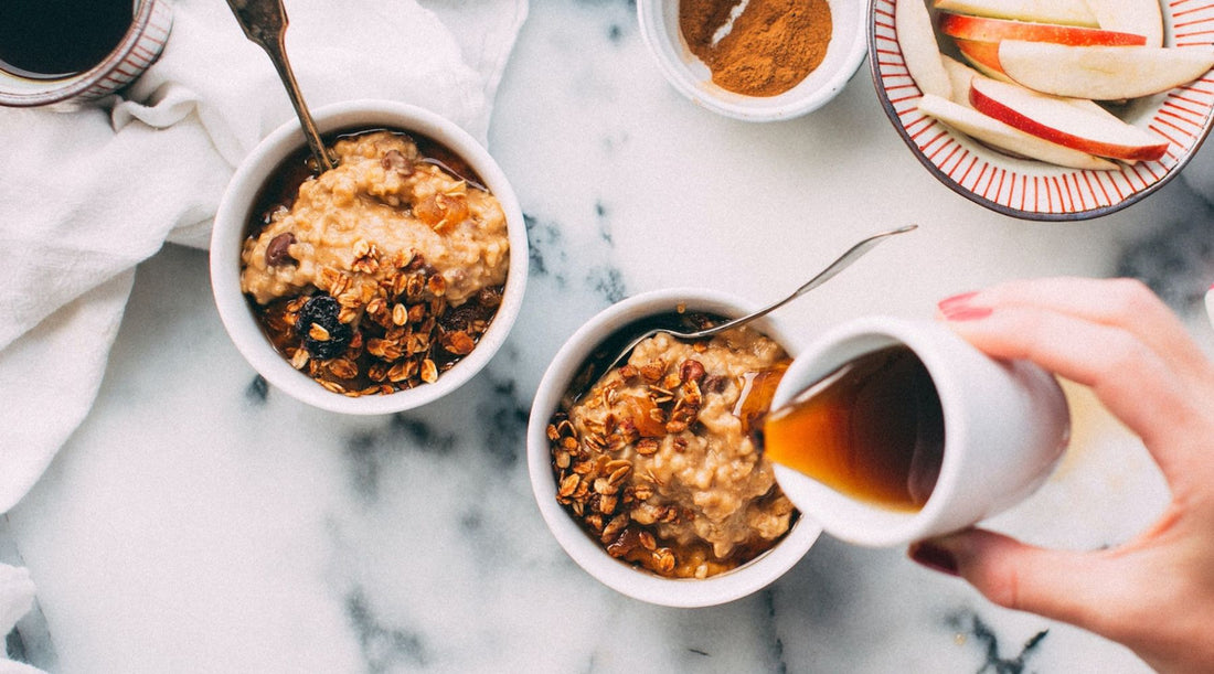Apple Porridge with Pecan